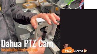 Dahua PTZ Camera Installation Instructions [upl. by Kalb]