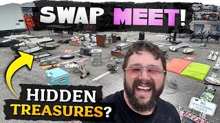 MASSIVE SWAP MEET Can we find any good parts we need [upl. by Brita]