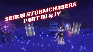 Seirai Stormchasers part 3  Seirai stormchasers part 4  genshin impact seirai stormchasers guide [upl. by Eile]