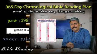 christianityofchrist4208 365 Day Chronological Bible Reading Plan 2410 2024 [upl. by Azilanna732]