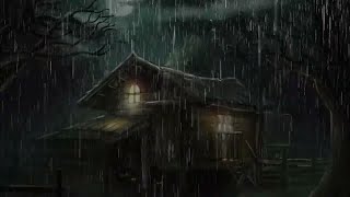 Thunderstorm Rain Sounds for Sleeping  Heavy Rainstorm Sounds Live 247 [upl. by Lugo14]