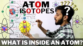 Atom  Isotopes  Radioactivity  Physics Class 10th Radioactivity  Electron  Proton  Neutron [upl. by Ymme]