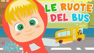 Le Ruote Del Bus  25 minuti di Canzoni per Bambini di Dolci Melodie [upl. by Eveivenej]