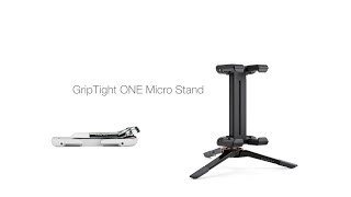 NEW GripTight ONE Micro Stand  by JOBY [upl. by Euk735]