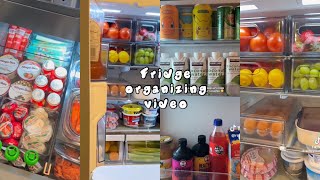 ✨Satisfying fridge organizing and restocking videos 🧊🍨 ASMR satisfying 🎙️ tiktok compilations [upl. by Idisahc]