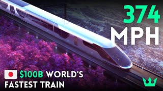 Fastest Train in the World 581kmh Japan JRMaglev [upl. by Beaver6]