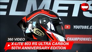 XLite 803 RS Ultra Carbon 50th Annivesary Edition ChampionHelmetscom [upl. by Carny]