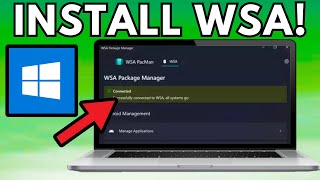 Install WSA on Windows 11 without Microsoft store [upl. by Ambrosius]