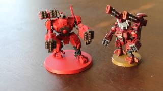 Broadside Battlesuits  Tau Codex Review  Heavy Support [upl. by Ejroj184]