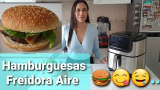 Hamburguesas Freidora Aire [upl. by Adiv]