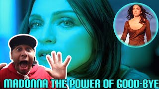 MADONNA THE POWER OF GOODBYE OFFICIAL VIDEO REACTION 😌😌 BEAUTIFUL RECORD 💿💃🏽 [upl. by Notxarb]