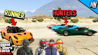 Rocket Voltic vs Scramjets GTA 5 ManHunt [upl. by Saravat715]