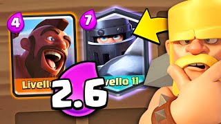 BASTA METTO il GRAN CAVALIERE nel 26  Clash Royale [upl. by Vaclava914]