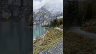 💕💕🏔️💕Oeschinensee🇨🇭💕🏔️💕💕 switzerland lake travel mountains nature oeschinensee [upl. by Nica]