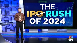 The Big IPO Rush Of 2024  IPO Listing  N18V  CNBC TV18 [upl. by Nalad]