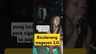 Bicolanang magayon 20 lasing na shortsvideo trending cover coverversion viralshort [upl. by Roselane896]