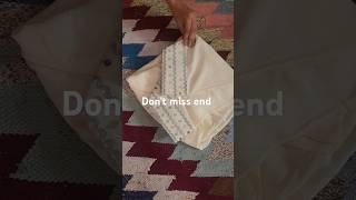 New salwar Poncha design New salwar mohri design viralvideo Latest Mirror work Poncha design yt [upl. by Annohsal]