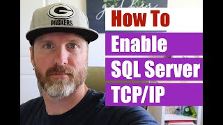 Enable TCPIP SQL Server Configuration Manager and Registry [upl. by Niuqauj]