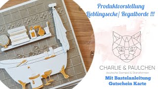 Werbung Neue Produkte von Charlie und PaulchenLieblingsecke mit Beispielen zum Basteln [upl. by Aneekahs600]