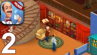 HOMESCAPES Story Walkthrough Gameplay Part 2  Day 2 iOS Android [upl. by Fabozzi]