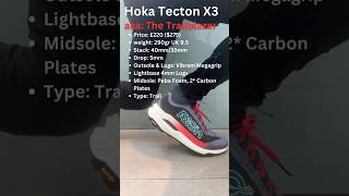 Hoka Tecton X 3  Changing Trail running forever [upl. by Enytsirk153]