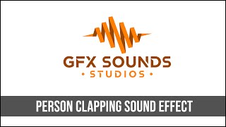 Person Clapping Sound Effect [upl. by Maje]