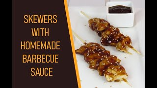 Chicken with Homemade BBQ Sauce in Just 4 Minutes 🍗🔥✨ [upl. by Cherin]