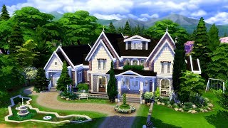 The Sims 4  Speed Build  Hillside Drive [upl. by Hyrup782]