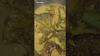 😳Tilapia Fish Recipe shorts fish bengalifood bananaleaf [upl. by Mohl]