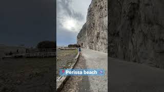 Perissa beach Santorini [upl. by Rysler]