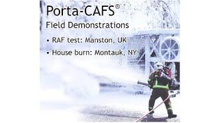 PortaCAFS Demo at RAF [upl. by Netsryk]