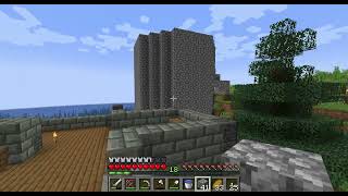 Building a Wizard Tower  Minecraft Lets Play 121  Midnight Minecraft 88 [upl. by Henarat]