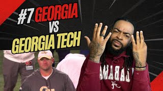 Bama fan reacts to 7 Georgia vs Georgia Tech highlights 8 overtimes is wild 🤯  AyooSully334 [upl. by Anner812]