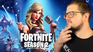 TAYLOR SWIFT Fortnite SEASON 2 Festival BATTLEPASS SKIN leaked [upl. by Prouty]