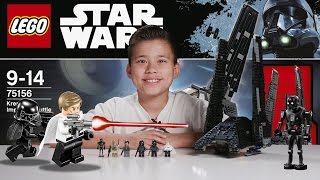 KRENNICS IMPERIAL SHUTTLE  LEGO Star Wars ROGUE ONE Set 75156 Timelapse Unboxing amp Review [upl. by King]