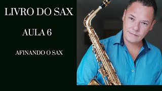 Vídeo 6 Afinando o Sax  O Livro do Sax [upl. by Butta]