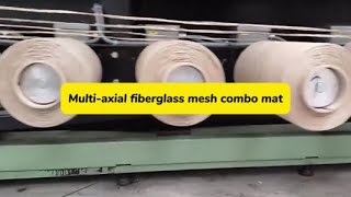 Multiaxial fiberglass mesh combo mat [upl. by Minda]