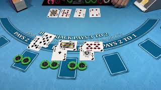 BLACKJACK 1000 BUY IN 6 DECK SESSION [upl. by Neyu]