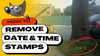 How to Remove Date amp Time Stamp from Photos in GIMP 3 Simple Ways [upl. by Sandler922]