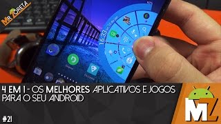 4 em 1  Melhores Apps Jogos e PapÃ©is de Parede para o seu Android 21 [upl. by Mab595]