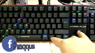 YENİ KLAVYE Rampage Hydra Plus incelemesi [upl. by Maegan]