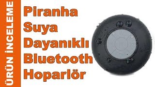 A101 de satılan Piranha 7803 suya dayanıklı bluetooth hoparlör incelemesi [upl. by Aticnemrac748]