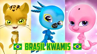 TODOS OS KWAMIS E MIRACULOUS DO BRASIL [upl. by Nyliram]