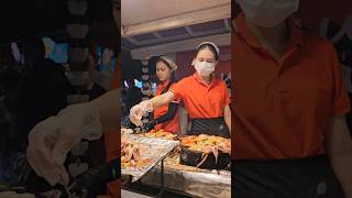 Omelette Sea Food at Jood Fairs Roma 9💯🇹🇭 streetfood beautiful shorts [upl. by Mccreary]