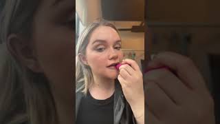 Cherry Cola Lips Tutorial  Red Lipstick Tutorial using Cheekbone Beauty Lipsticks [upl. by Yeniar525]