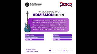 admissionsopen musicalinstrument becomeamusician [upl. by Leinto62]