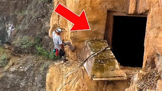 Hikers Discover Secret Tomb On Mountaintop  They Turn Pale After Seeing What Lies Inside [upl. by Arleyne]