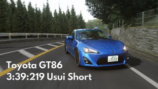 Assetto Corsa  PK Usui Short  GT86  339219  Touge Life 3  Pedal Cam [upl. by Eenolem440]