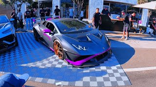 Car Week Monterey 2024  Exotics on Broadway [upl. by Service]