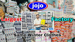 Same winter Clothes Largest Factory in kolkata  Jojo brand [upl. by Roderic]